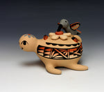 Jemez Pueblo American Indian Pottery Turtle #1 - Chrislyn Fragua