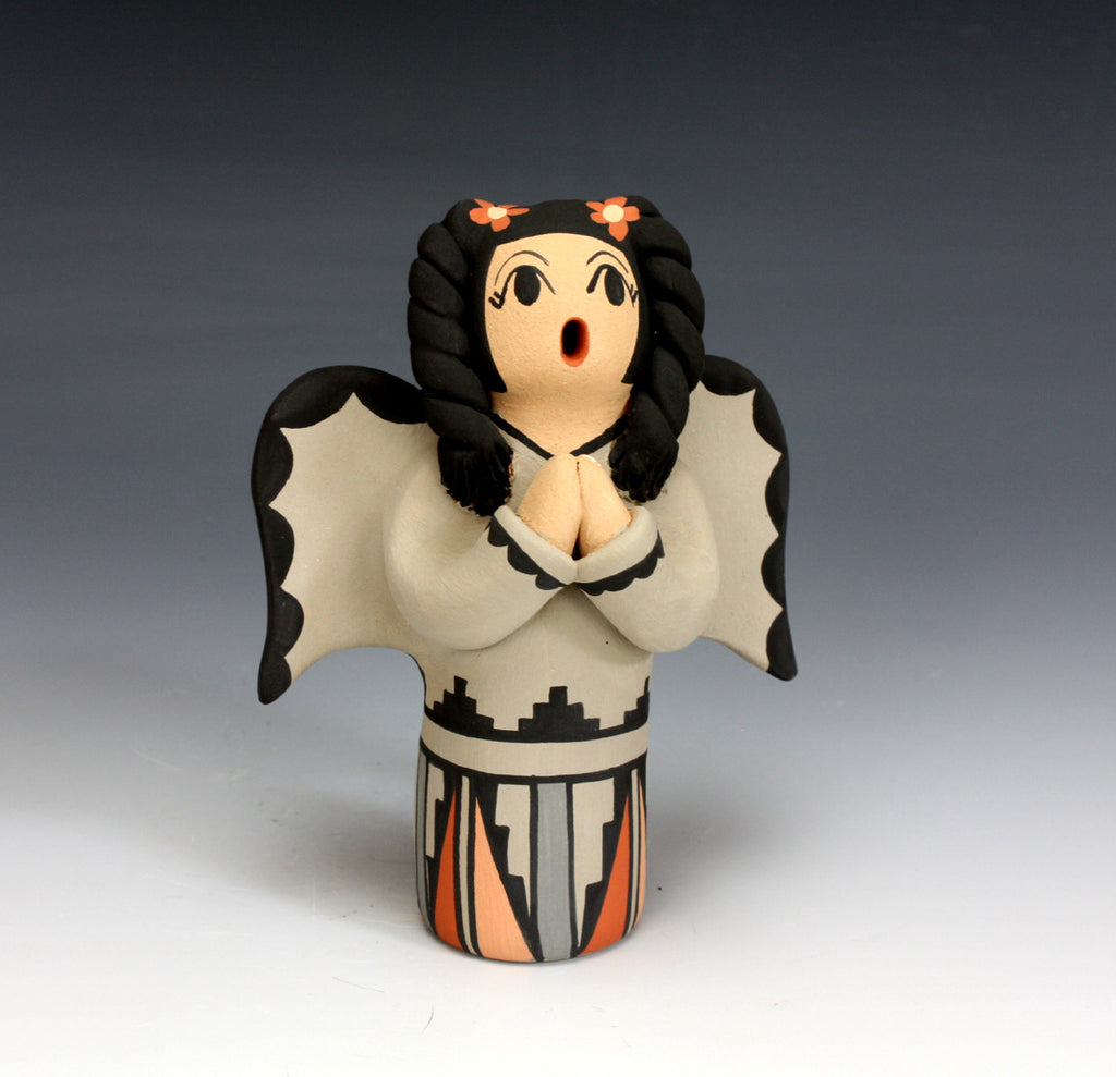 Jemez Pueblo American Indian Pottery Angel #2 - Chrislyn Fragua 