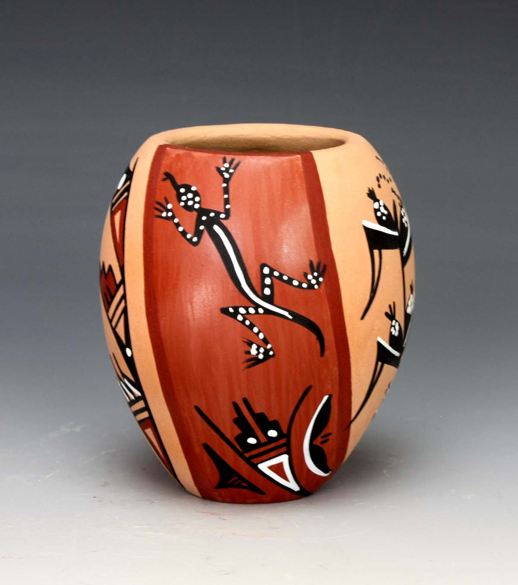 工芸品 Indian handmade pottery native-american-pottery-zuni-