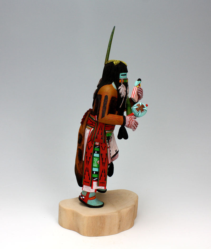 Hopi American Indian Longhair Kachina - Katsina - Andrew Sahmie