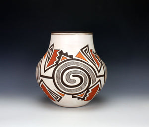 Laguna Pueblo Native American Indian Pottery Jar - Myron Sarracino