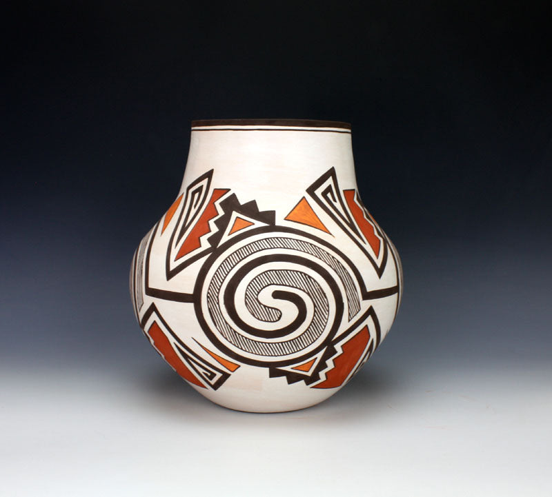 Laguna Pueblo Native American Indian Pottery Jar - Myron Sarracino