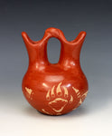 Santa Clara Pueblo Indian Pottery Wedding Vase #1 - Kimberly Garcia