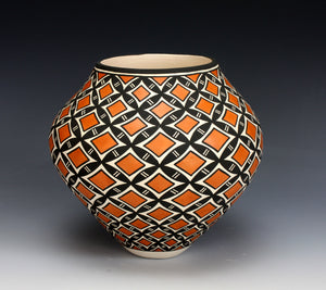 Acoma Pueblo Native American Pottery Olla - Katherine Victorino