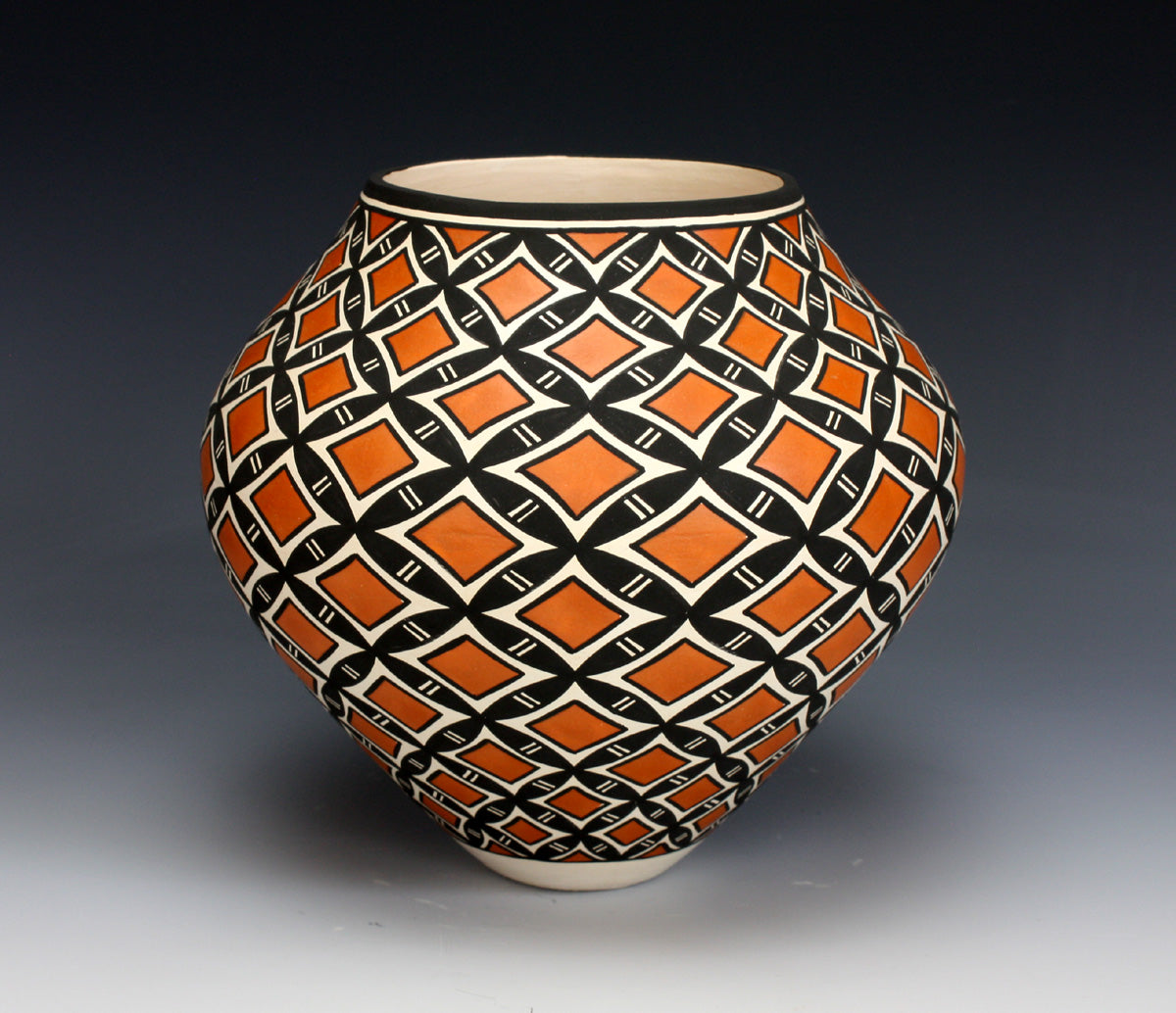 Acoma Pueblo Native American Pottery Olla - Katherine Victorino