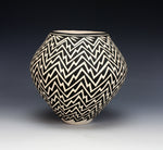 Acoma Pueblo Native American Pottery Lightning Jar - Katherine Victorino