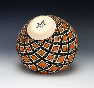 Acoma Pueblo Native American Pottery Medium Olla - Katherine Victorino