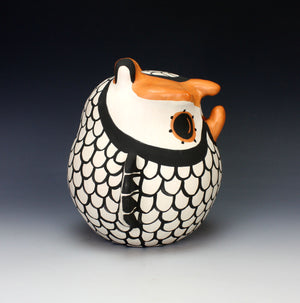 Acoma Pueblo Native American Indian Pottery Large Owl - Mary Antonio Garcia