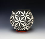 Acoma Pueblo Native American Indian Pottery Olla - Mary Antonio Garcia