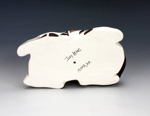 Acoma Pueblo Native American Indian Pottery Horse #1 - Judy Lewis