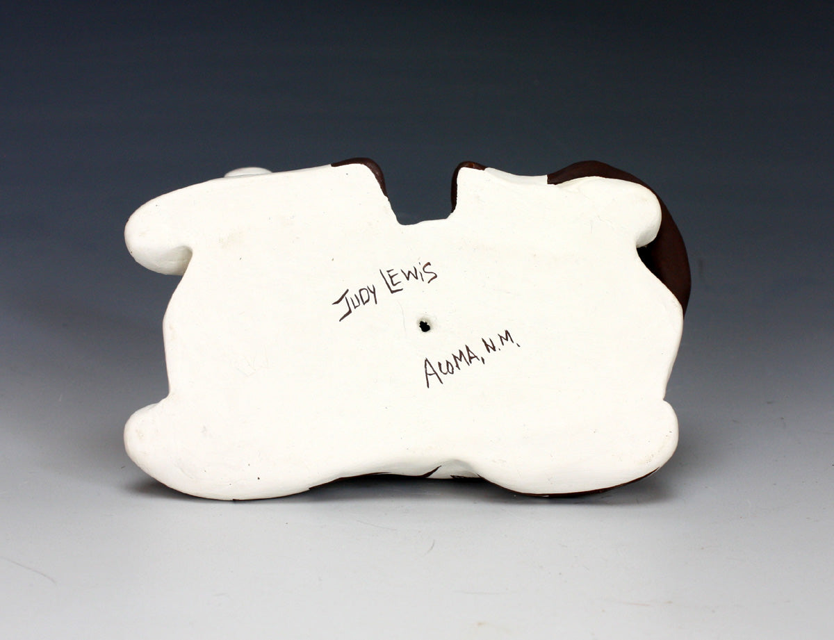 Acoma Pueblo Native American Indian Pottery Horse #2 - Judy Lewis