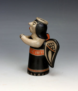 Cochiti Pueblo Native American Indian Pottery Angel - Mary Janice Ortiz