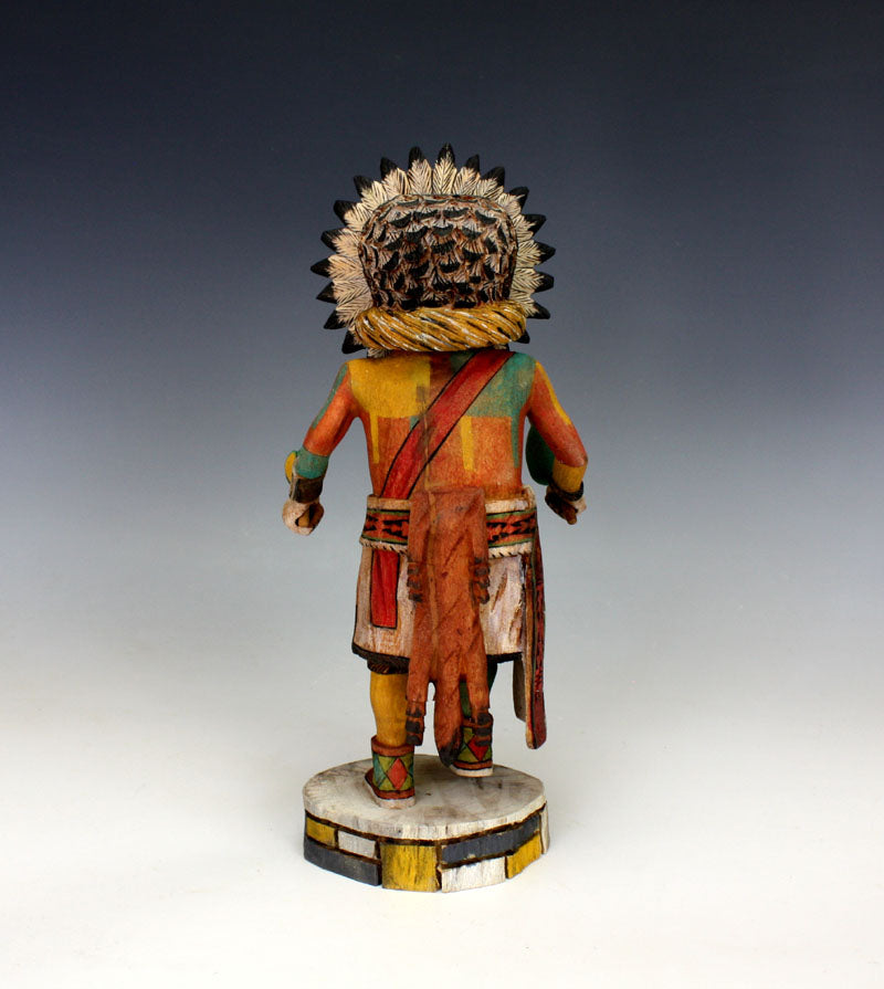 Hopi Native American Indian Sun Kachina - Alexander Youvella Sr.