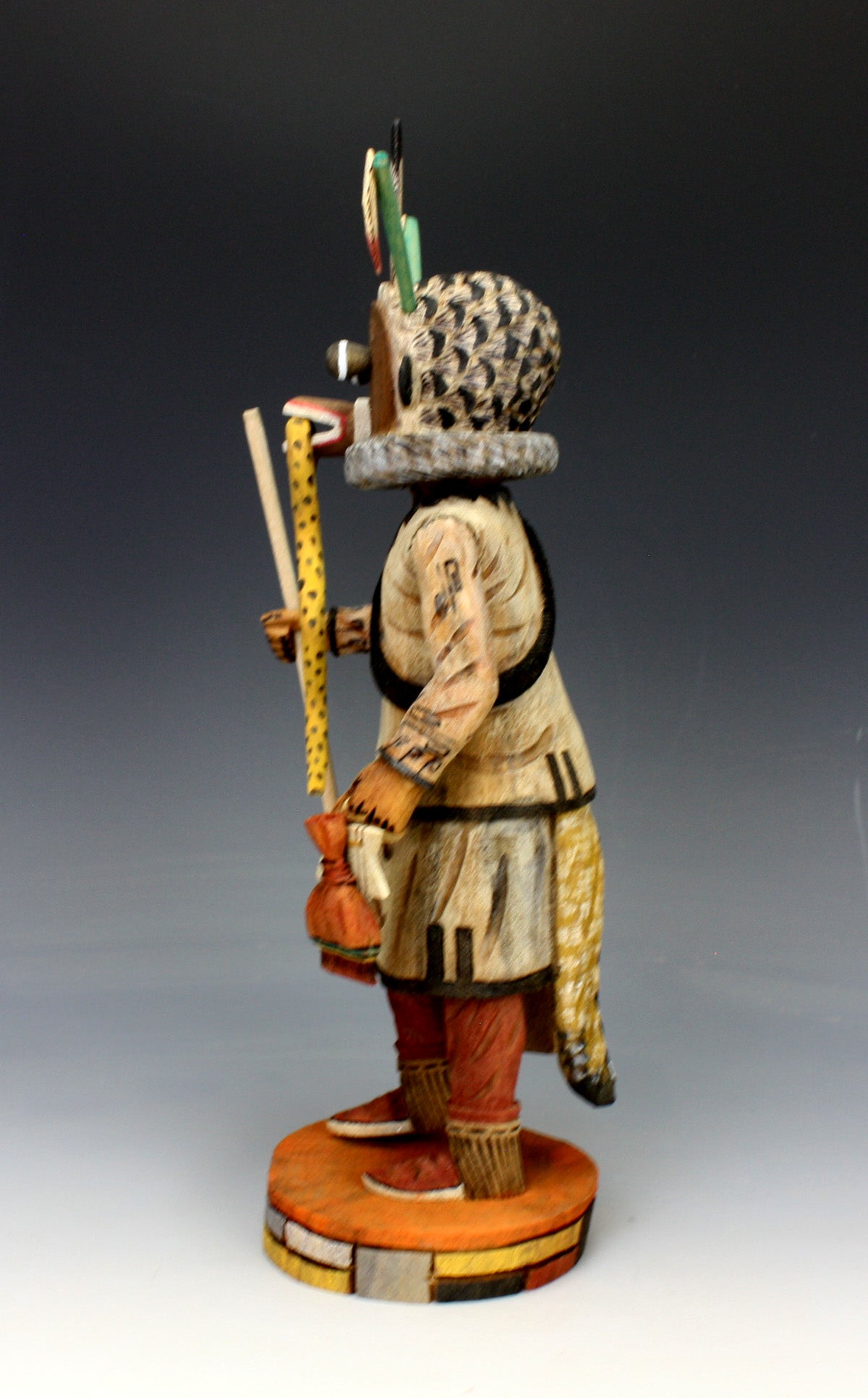 Hopi Native American Indian Saviki Kachina - Alexander Youvella Sr.