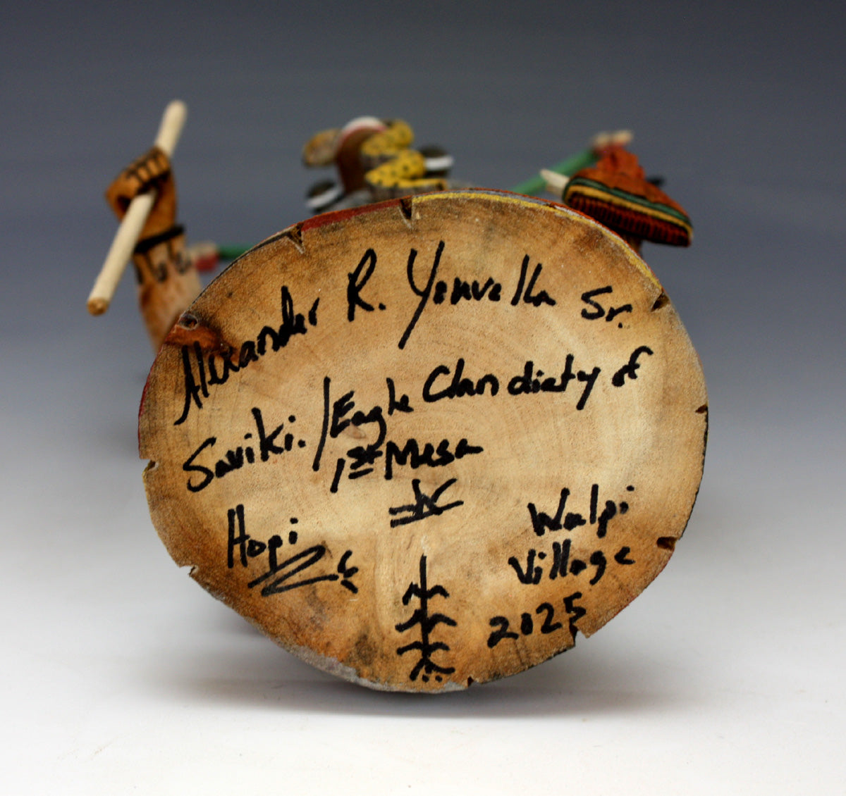 Hopi Native American Indian Saviki Kachina - Alexander Youvella Sr.