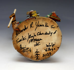 Hopi Native American Indian Saviki Kachina - Alexander Youvella Sr.