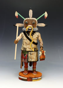 Hopi Native American Indian Saviki Kachina - Alexander Youvella Sr.