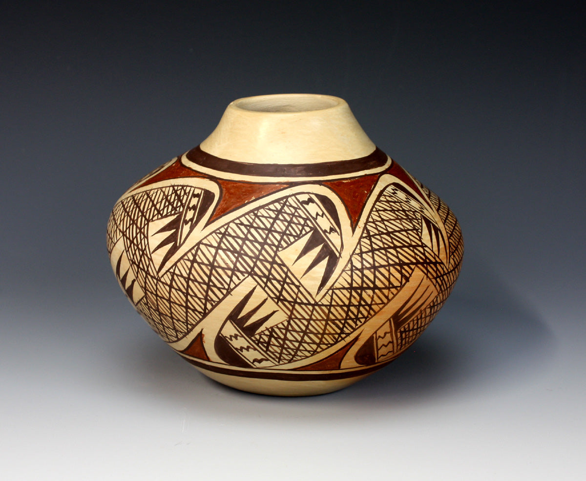 Hopi American Indian Pottery Migration Jar #1 - Vernida Polacca Nampeyo