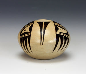 Hopi Native American Indian Pottery Small Bird Jar - Adelle Nampeyo