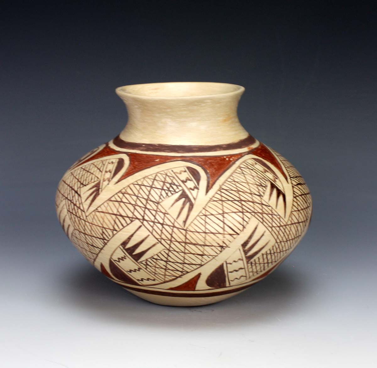 Hopi American Indian Pottery Migration Jar #2 - Vernida Polacca Nampeyo