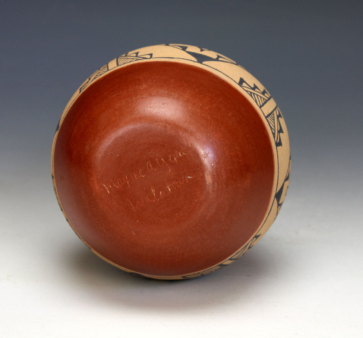 Jemez Pueblo American Indian Pottery Polychrome Vase #2 - Maxine Yepa