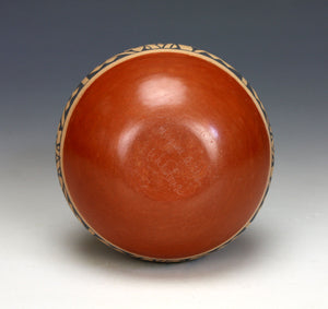 Jemez Pueblo American Indian Pottery Polychrome Vase #4 - Maxine Yepa