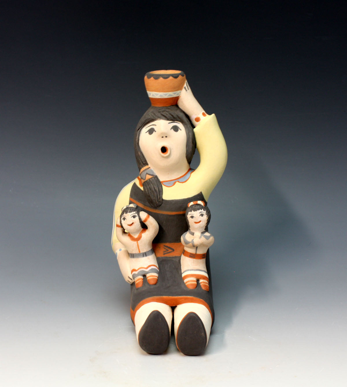 Native American Pueblo Pottery - C & D Gifts Native American Art, LLC Jemez  Pueblo American Indian Pottery Storyteller Leonard Tsosie – C & D Gifts Native  American Art