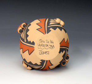 Jemez Pueblo Native American Pottery Friendship Bowl - Vernida Toya