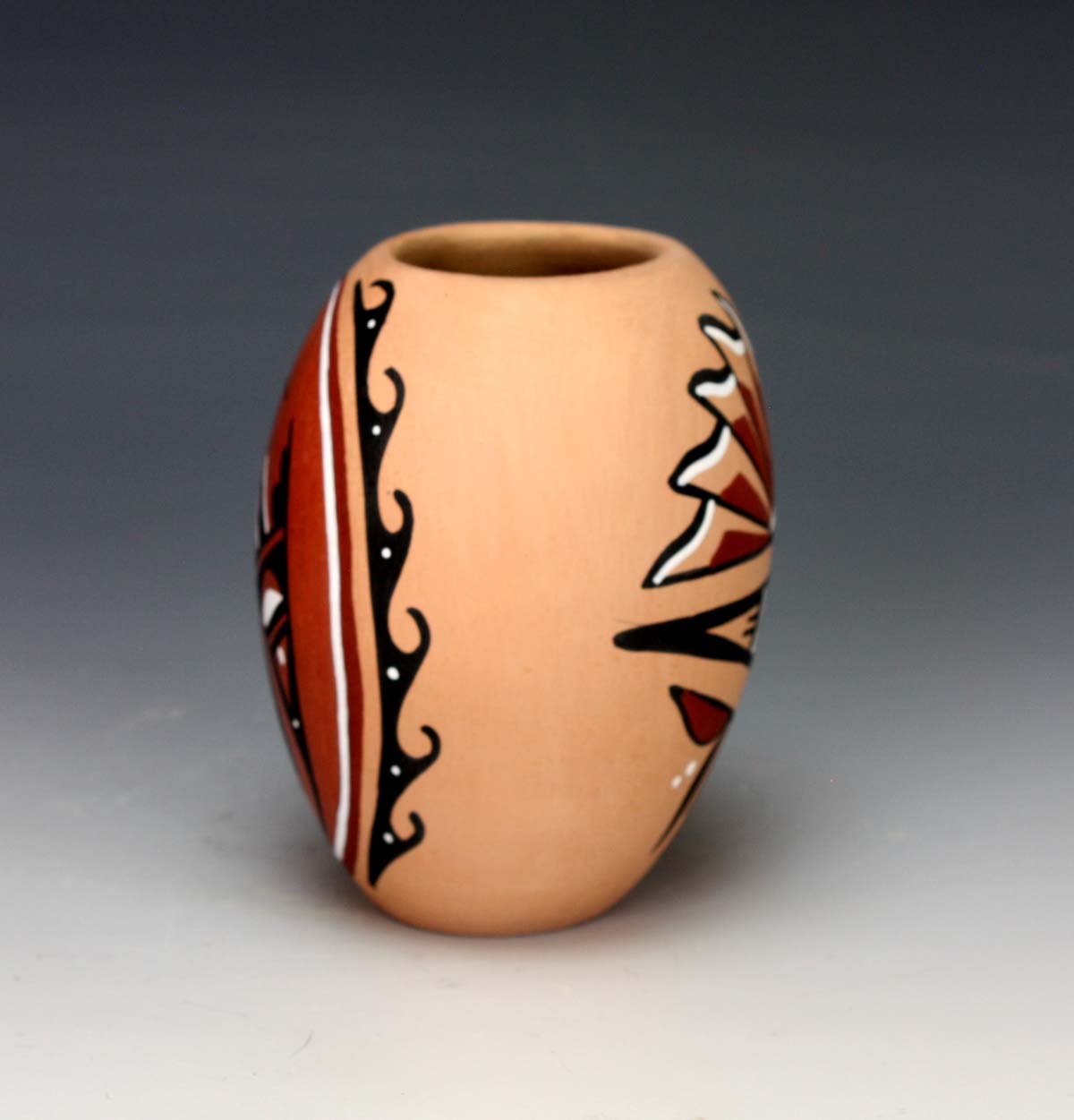 Jemez Pueblo American Indian Pottery Corn Jar - Marie Chinana