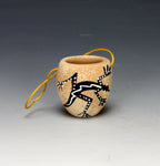 Jemez Pueblo American Indian Pottery Ornament #1 - Marie Chinana