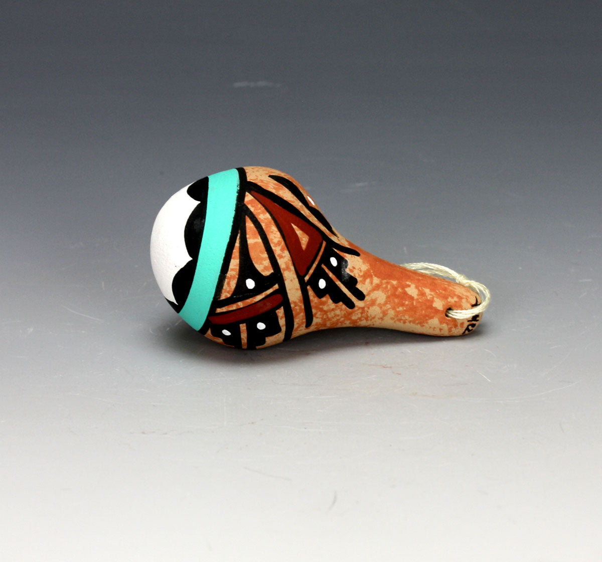 Jemez Pueblo American Indian Pottery Ornament #13 - Marie Chinana