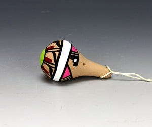 Jemez Pueblo American Indian Pottery Ornament #22 - Marie Chinana