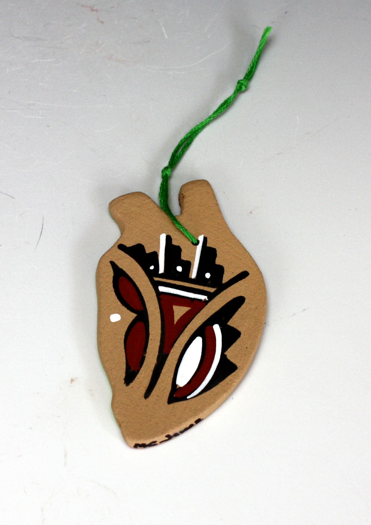 Jemez Pueblo American Indian Pottery Ornament #27 - Marie Chinana