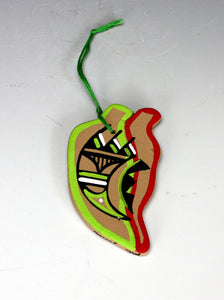 Jemez Pueblo American Indian Pottery Ornament #28 - Marie Chinana