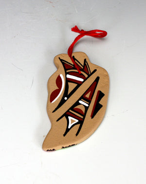 Jemez Pueblo American Indian Pottery Ornament #29 - Marie Chinana