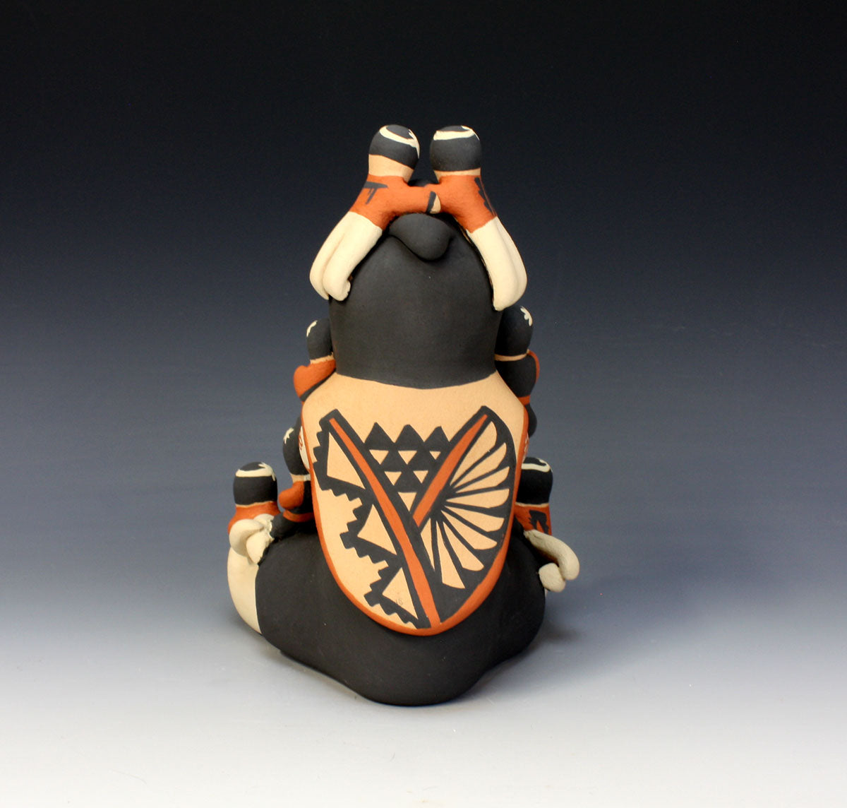 Jemez Pueblo American Indian Pottery Female Storyteller #1 - Vernida Toya