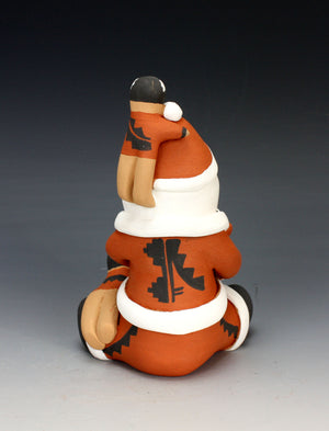 Jemez Pueblo American Indian Pottery 4 Baby Santa Storyteller #2 - Vernida Toya 