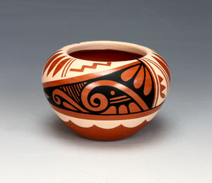 Jemez Pueblo American Indian Pottery Polychrome Jar #4 - Caroline Loretto