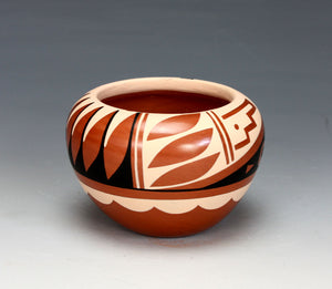 Jemez Pueblo American Indian Pottery Polychrome Jar #6 - Caroline Loretto