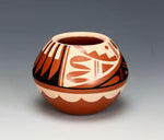 Jemez Pueblo American Indian Pottery Polychrome Jar #9 - Caroline Loretto