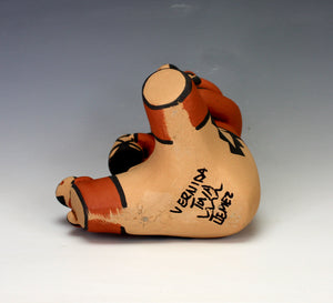Jemez Pueblo American Indian Pottery Grandfather Storyteller - Vernida Toya