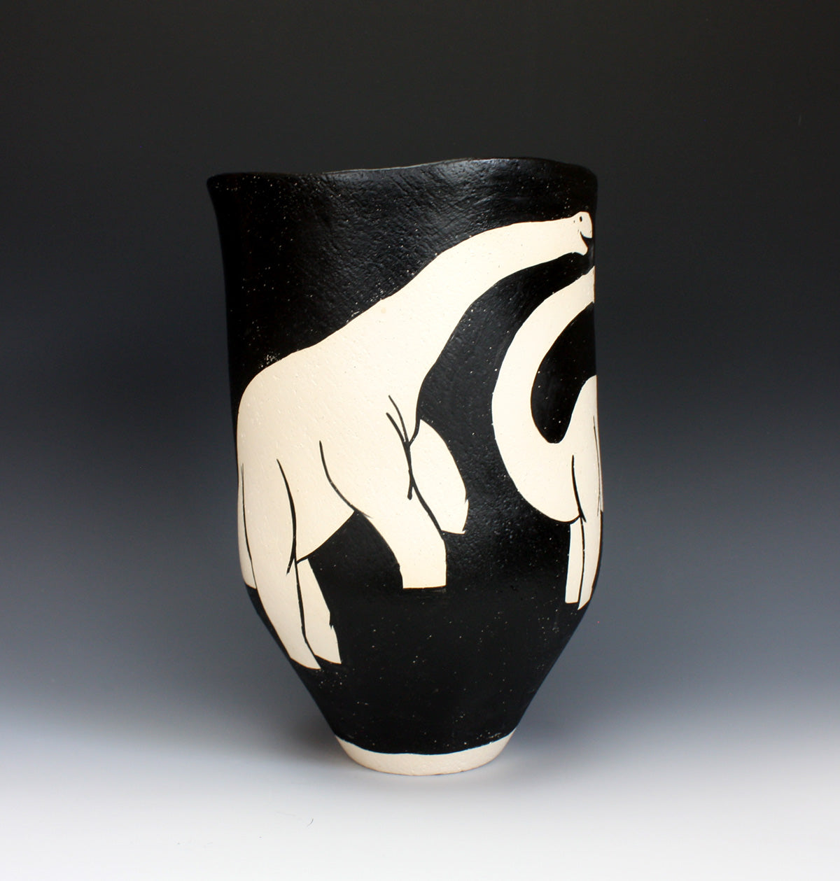 Kewa Pueblo Native American Pottery Large Dinosaur Jar - William Pacheco