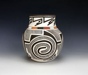 Laguna Pueblo Native American Indian Pottery Jar #2 - Myron Sarracino