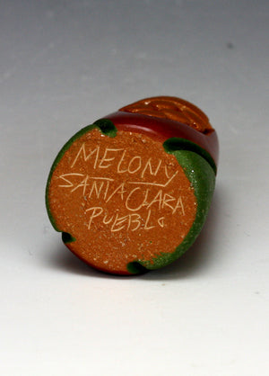 Santa Clara Pueblo Indian Pottery Cornmaiden #1 - Melony Gutierrez