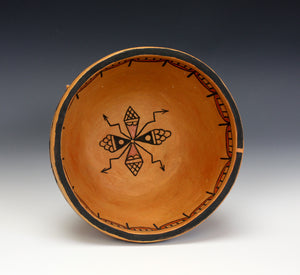 San Felipe Pueblo Native American Pottery Bowl - Ricardo Ortiz