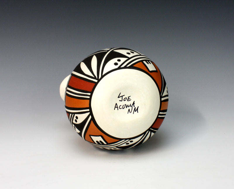 Acoma Pueblo Native American Indian Pottery Wedding Vase #1 - Loretta Joe