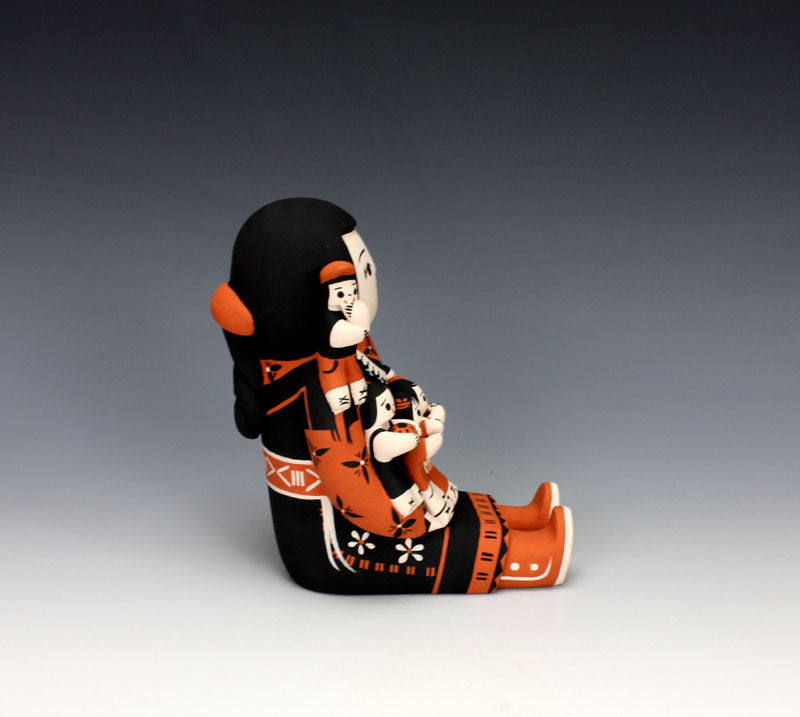 Antique Folk Art Doll Lot Story Teller Dolls Lady Men Cowboy Indian Navy  (M770) - Helia Beer Co
