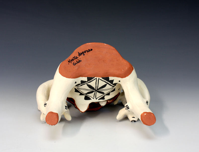 Cochiti Pueblo Native American Indian Pottery Frog Storyteller - Martha Arquero