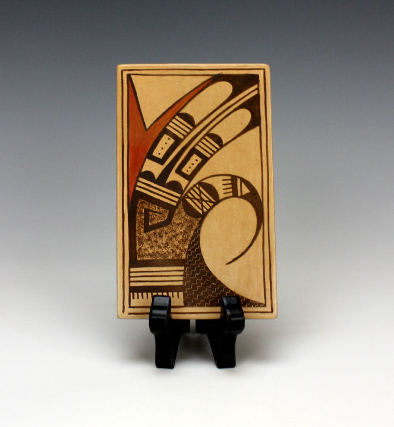 Hopi American Native American Pottery Tile #5 - Gloria Mahle
