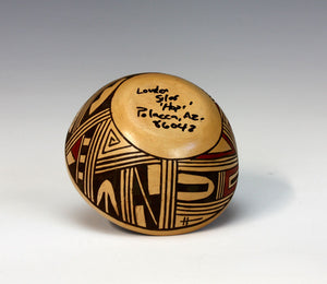 Hopi Native American Indian Pottery Miniature Bowl - Louden Silas